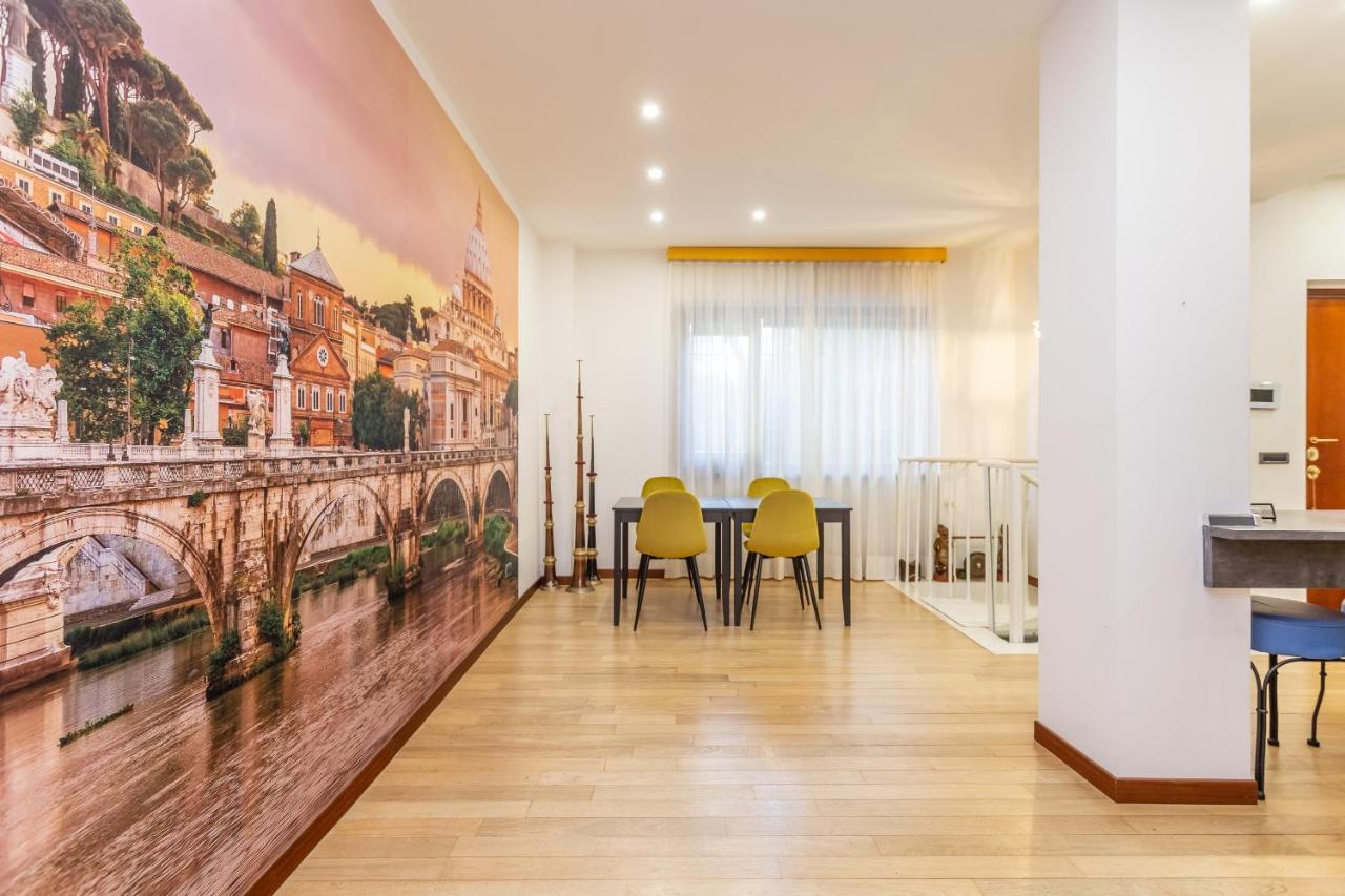 St Peter'S Spacious 4 Bdr With Private Parking Apartment Rome Bagian luar foto