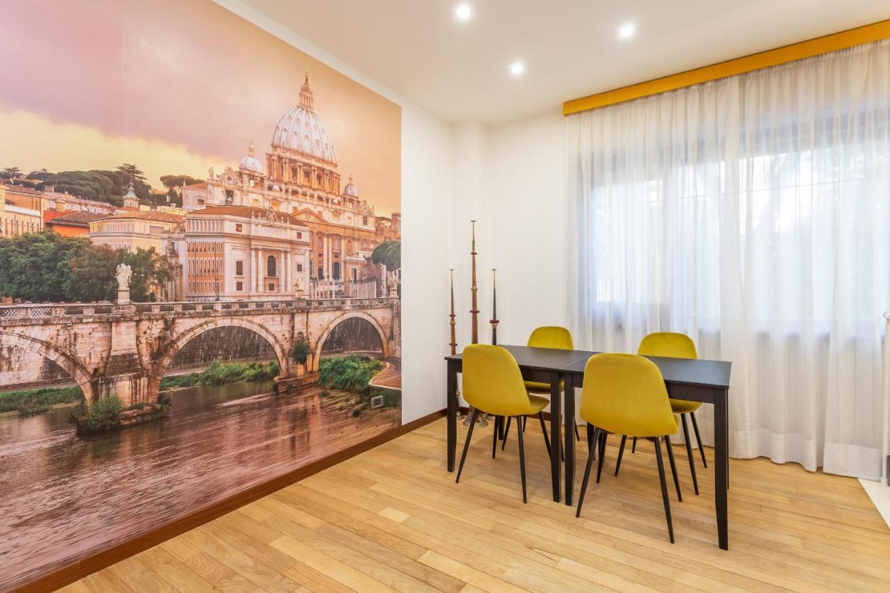 St Peter'S Spacious 4 Bdr With Private Parking Apartment Rome Bagian luar foto