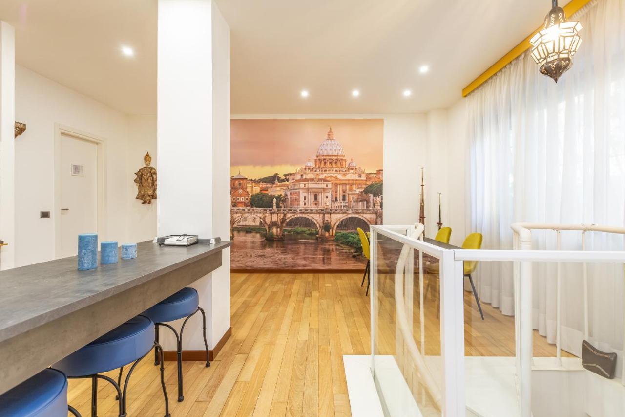St Peter'S Spacious 4 Bdr With Private Parking Apartment Rome Bagian luar foto