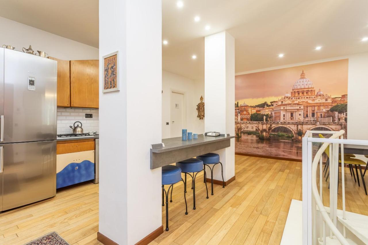 St Peter'S Spacious 4 Bdr With Private Parking Apartment Rome Bagian luar foto