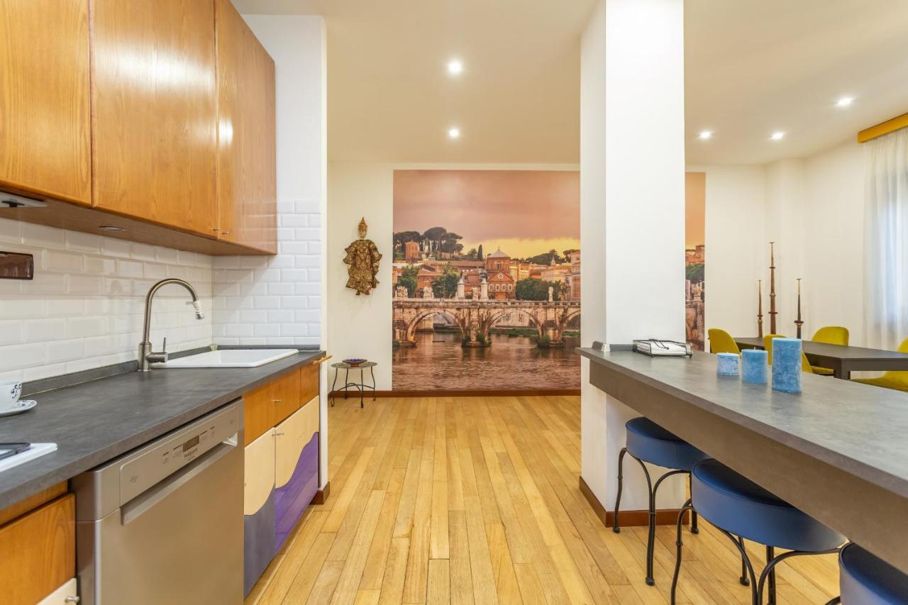 St Peter'S Spacious 4 Bdr With Private Parking Apartment Rome Bagian luar foto