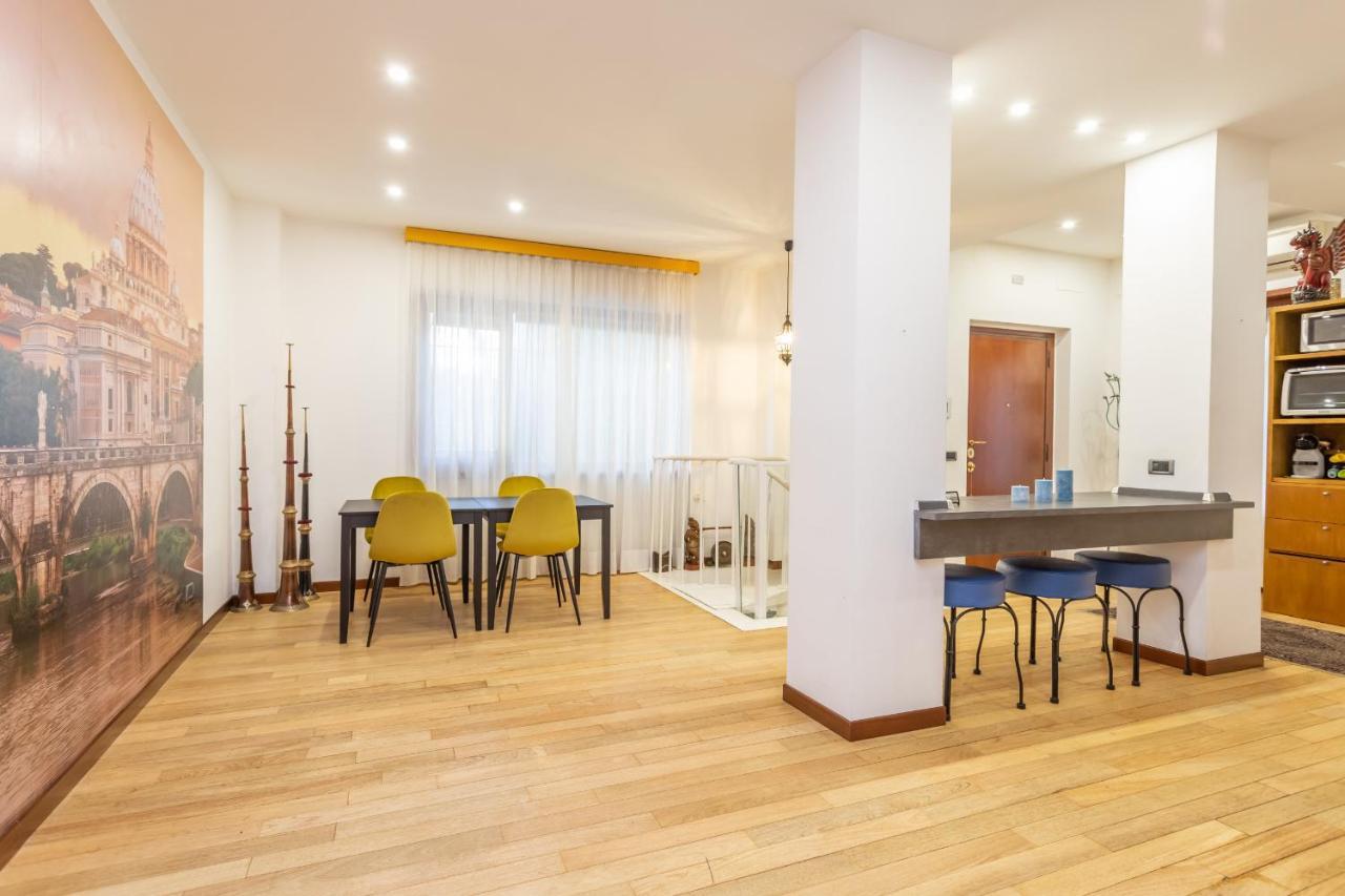 St Peter'S Spacious 4 Bdr With Private Parking Apartment Rome Bagian luar foto